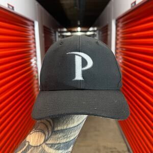 Richardson Pro Black Baseball Cap Adjustable Hat MD-LG